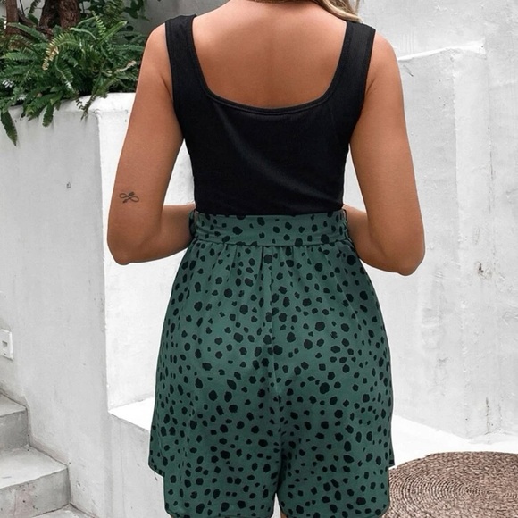 Dalmatian Print Belted Tank Romper *NEW* - Picture 4 of 12